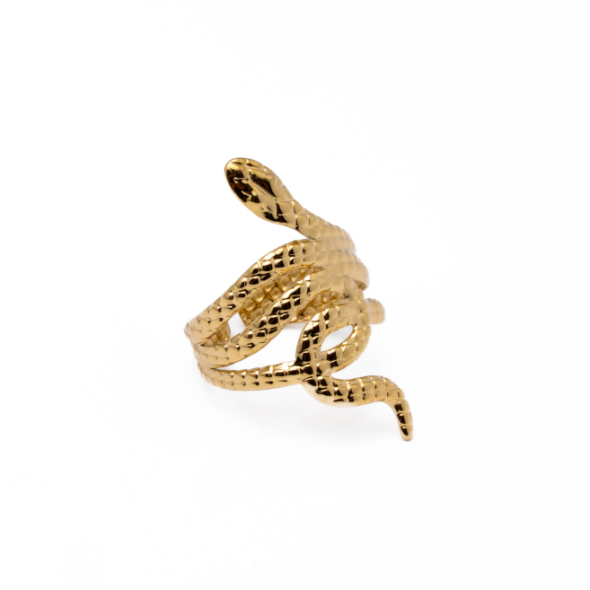 Anillo Y00994 Dorado Acero Inoxidable 2A310