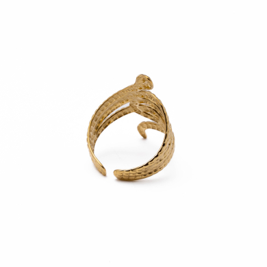 Anillo Y00994 Dorado Acero Inoxidable 2A310