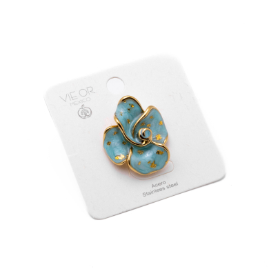Anillo Y00945 Azul Acero Inoxidable 2A48