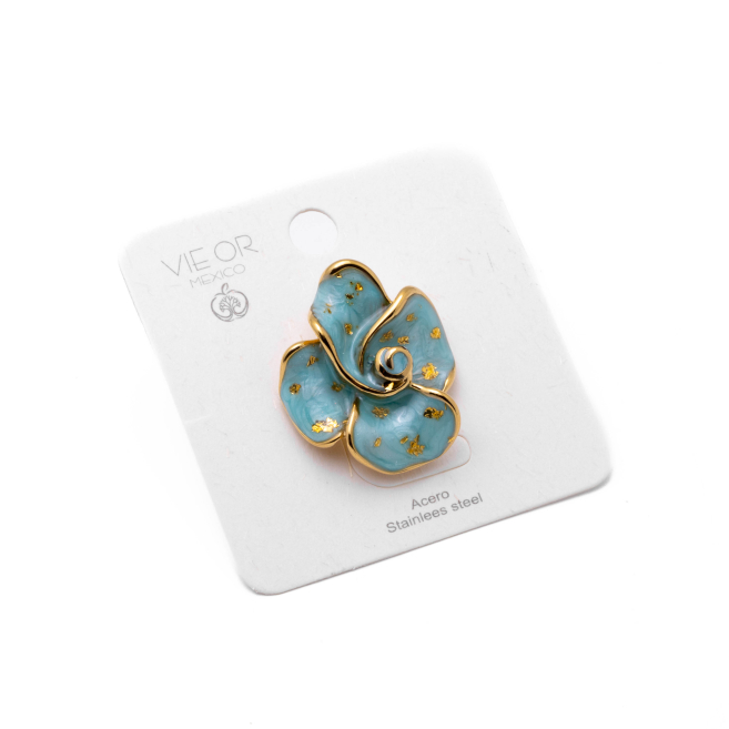 Anillo Y00945 Azul Acero Inoxidable 2A48