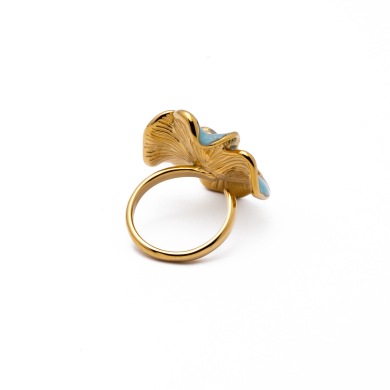 Anillo Y00945 Azul Acero Inoxidable 2A48