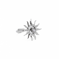 Anillo Y00886 Plateado Acero Inoxidable 2A41