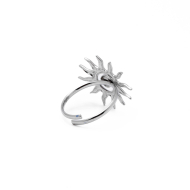 Anillo Y00886 Plateado Acero Inoxidable 2A41