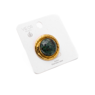 Anillo Y01000 Verde Acero Inoxidable 2A14