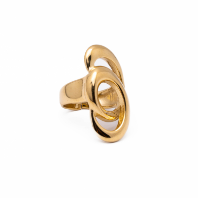 Anillo Y01027 Dorado Acero Inoxidable 2A56