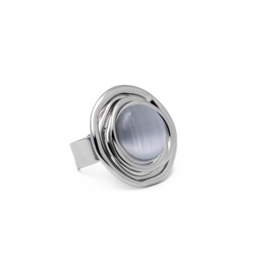 ANILLO Y00392 PLATEADO Acero Inoxidable 2A45 2A45