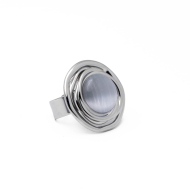 ANILLO Y00392 PLATEADO Acero Inoxidable 2A45 2A45
