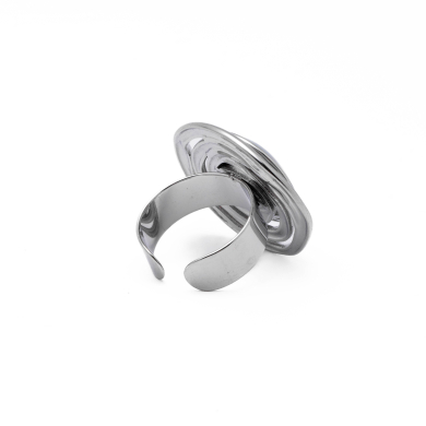 ANILLO Y00392 PLATEADO Acero Inoxidable 2A45 2A45