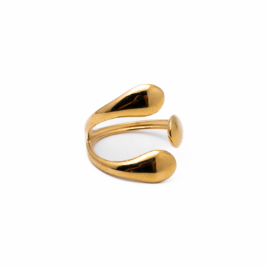 Anillo Y00995 Dorado Acero Inoxidable 2A59