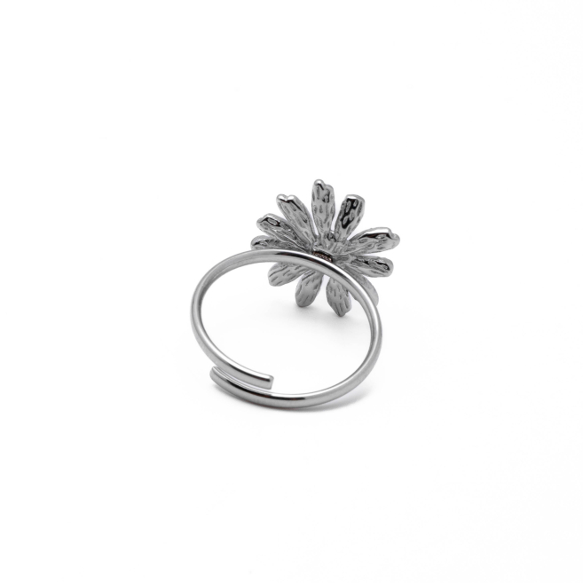 Anillo Y00866 Plateado Acero Inoxidable 2A12