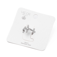 Anillo Y01020 Plateado Acero Inoxidable A31