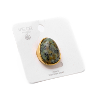 Anillo Y01004 Verde Acero Inoxidable 2A48
