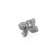 Anillo Y01068 Plateado Acero Inoxidable A23