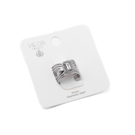 Anillo Y01068 Plateado Acero Inoxidable A23