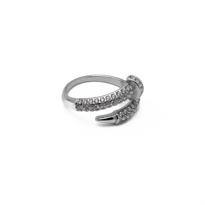 Anillo Y00923 Plateado Acero Inoxidable A41