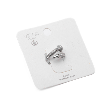 Anillo Y00923 Plateado Acero Inoxidable A41