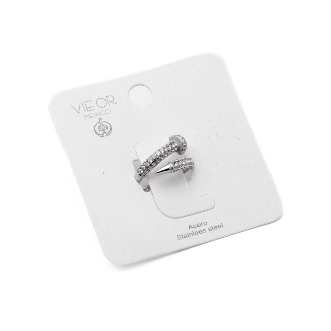 Anillo Y00923 Plateado Acero Inoxidable A41