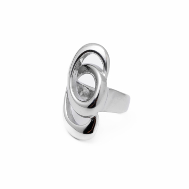 Anillo Y01027 Plateado Acero Inoxidable 2A56