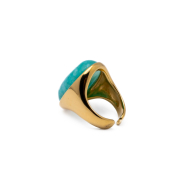 Anillo Y01004 Azul Acero Inoxidable 2A48