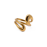 Anillo Y00953 Dorado Acero Inoxidable 2A43