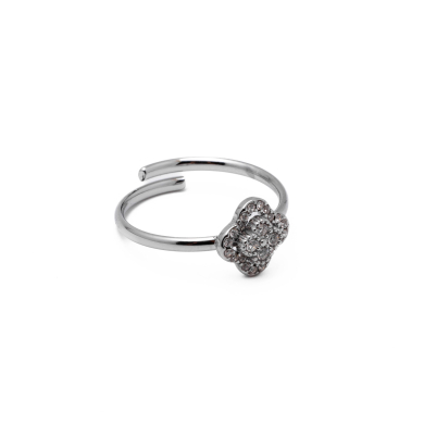 Anillo Y01011 Plateado Acero Inoxidable A21