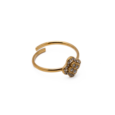 Anillo Y01011 Dorado Acero Inoxidable A21