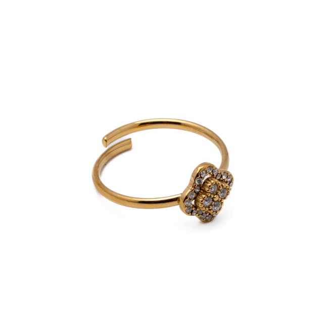 Anillo Y01011 Dorado Acero Inoxidable A21