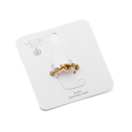 Anillo Y00939 Dorado Acero Inoxidable A31