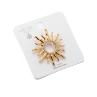 Anillo Y01029 Dorado Acero Inoxidable A14