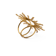 Anillo Y01029 Dorado Acero Inoxidable A14