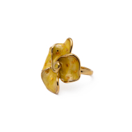 Anillo Y00945 Amarillo Acero Inoxidable 2A48