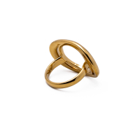 Anillo Y01013 Dorado Acero Inoxidable 2A45