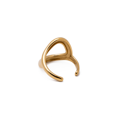 Anillo Y01034 Dorado Acero Inoxidable 2A58