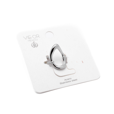Anillo Y00955 Plateado Acero Inoxidable A53