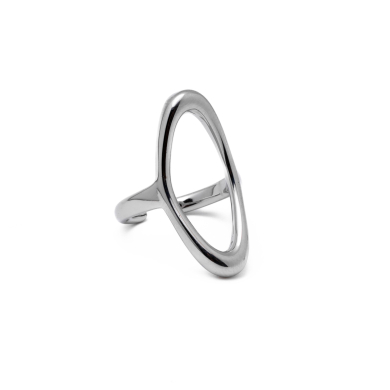 Anillo Y01008 Plateado Acero Inoxidable A49