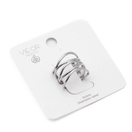 Anillo Y00949 Plateado Acero Inoxidable A37
