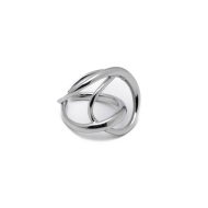Anillo Y01016 Plateado Acero Inoxidable 2A510