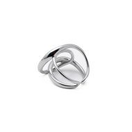 Anillo Y01016 Plateado Acero Inoxidable 2A510