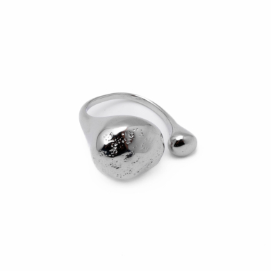 Anillo Y01012 Plateado Acero Inoxidable 2A53