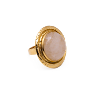 Anillo Y01000 Blanco Acero Inoxidable 2A14