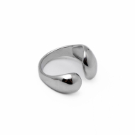 Anillo Y00954 Plateado Acero Inoxidable 2A34