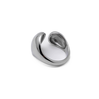 Anillo Y00954 Plateado Acero Inoxidable 2A34