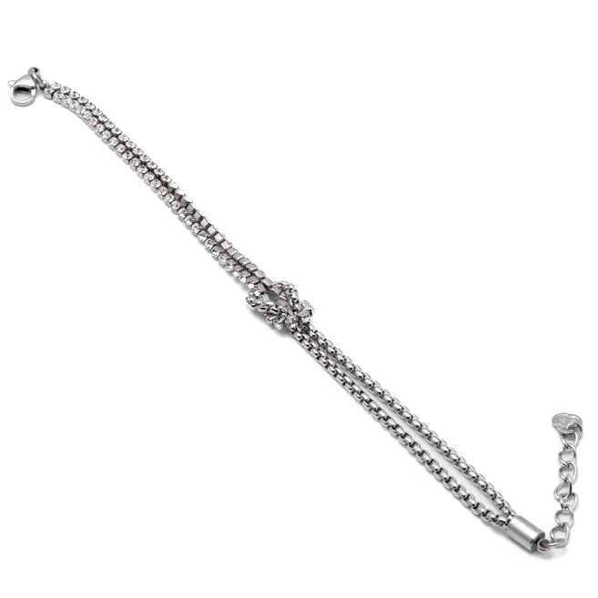 Pulsera Y00950 Plateado Acero Inoxidable 2B11