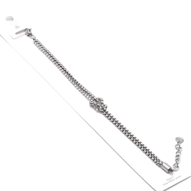 Pulsera Y00950 Plateado Acero Inoxidable 2B11