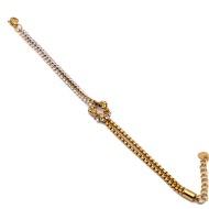 Pulsera Y00950 Dorado Acero Inoxidable 2B11
