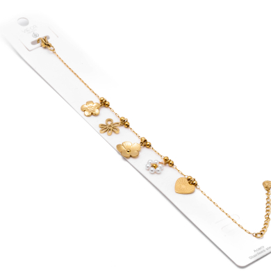 Pulsera Y00965 Dorado Acero Inoxidable 2B43