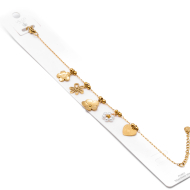 Pulsera Y00965 Dorado Acero Inoxidable 2B43