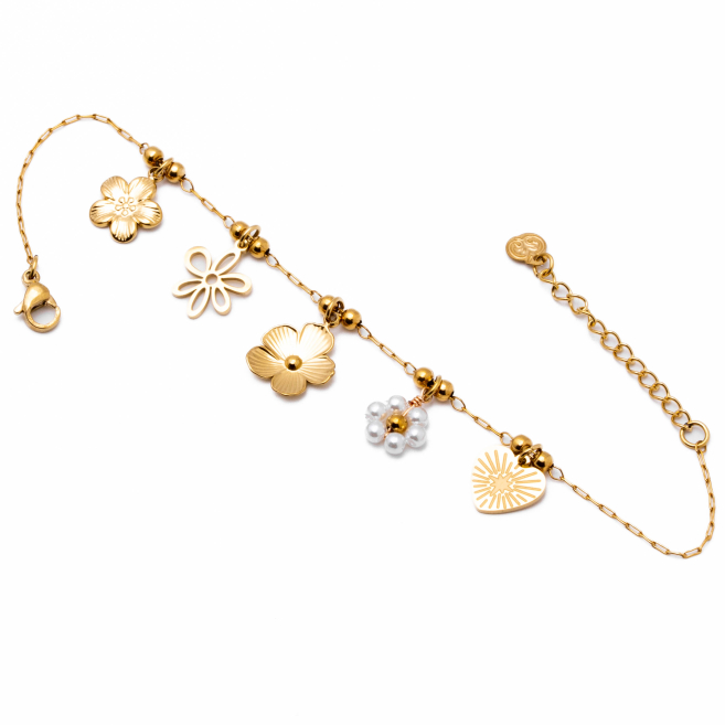 Pulsera Y00965 Dorado Acero Inoxidable 2B43