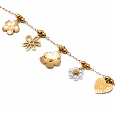 Pulsera Y00965 Dorado Acero Inoxidable 2B43