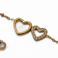 Pulsera Y00905 Dorado Acero Inoxidable 2B33